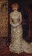 Pierre-Auguste Renoir Portrait of the Actress Jeanne Samary oil painting reproduction